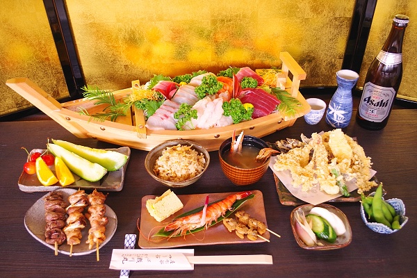 屋形船瀬川丸　料理